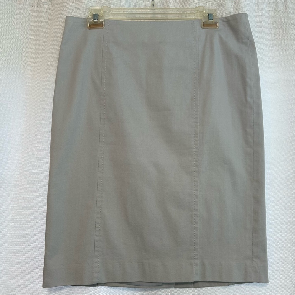 Talbots Women's Gray Pencil Skirt